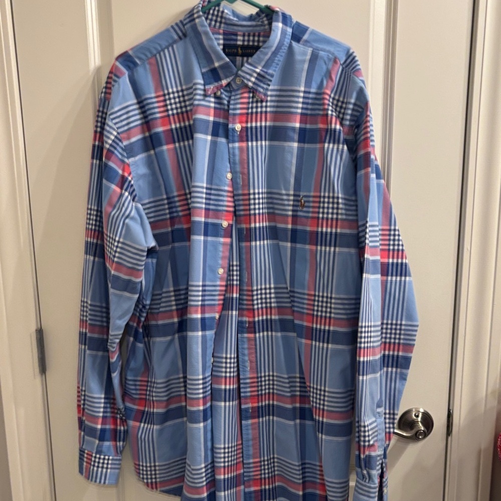 Ralph Lauren Multicolor Plaid Button-Down Shirt